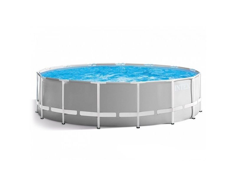 Каркасный бассейн Intex Prism Frame Pool, 16805л, Серый, 26726 138200 фото