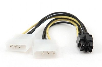 Cable, CC-PSU-5 Internal power adapter cable for 12 V cooling fan, Cablexpert 128983 фото