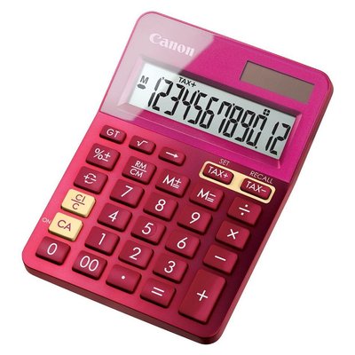 Calculator Canon LS-123K PK, 12 digit, Pink 119320 фото