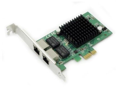 PCI-e Intel network adapter 82575EB , 1 port SFP 81476 фото