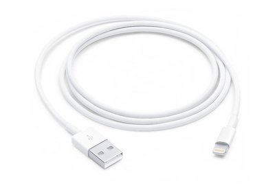 Original Apple Lightning to USB Cable (1 m), Model A1480, White 127105 фото