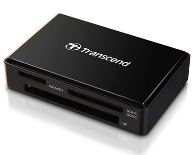 Card Reader Transcend "TS-RDF8" Black, USB3.1 (All-in-1) 92827 фото