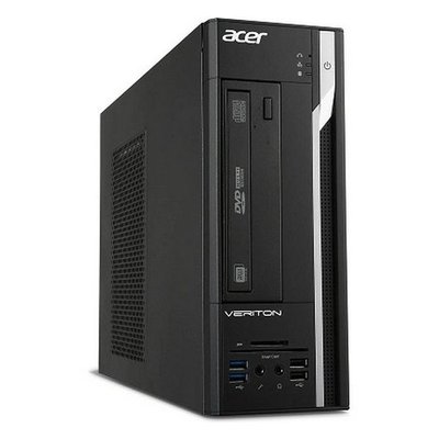 Acer Veriton X2640G Black (Intel Celeron G3930 2.9GHz, 4GB RAM, 1TB, FreeDOS)*Sales 200979 фото