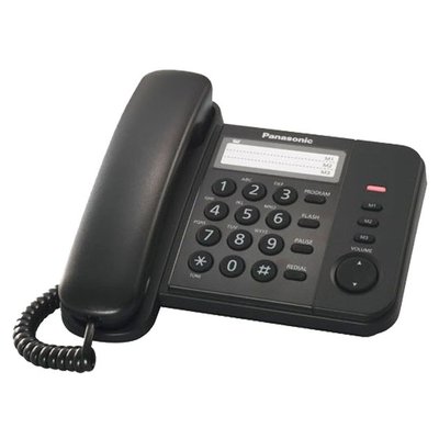 Telephone Panasonic KX-TS2352UAB, Black 33839 фото