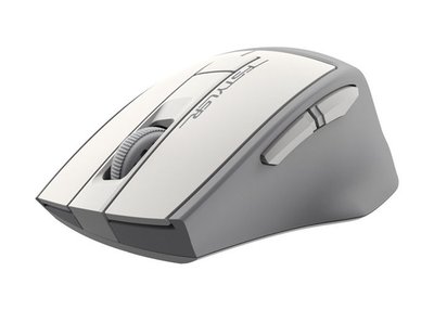 Wireless Mouse A4Tech FG30S Silent, 1000-2000 dpi, 6 buttons, Ergonomic, 1xAA, Grey/White 145883 фото