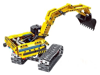 6801, XTech Bricks: 2in1, Construction Excavator & Robot, 342 pcs 113963 фото